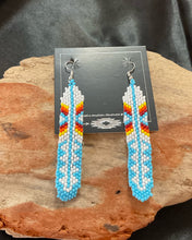 Brick Stitch Dangle Earrings *