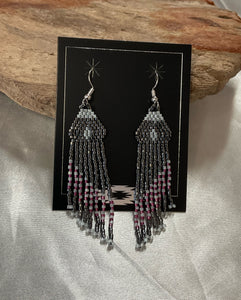 Beaded Dangle Earrings*