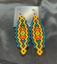 Brick Stitch Dangle Earrings *