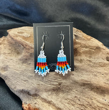 Small Beaded Dangle Earrings