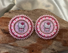 Hand Crafted Powwow Bling Earrings
