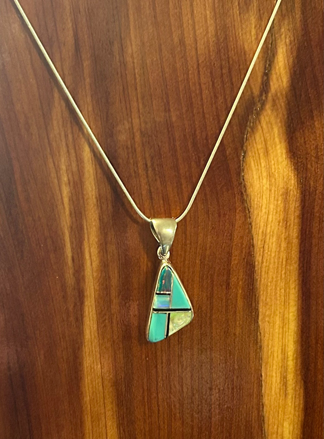 Turquoise Inlay Necklaces