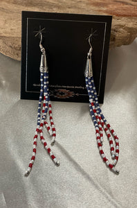 Beaded Dangle Earrings*