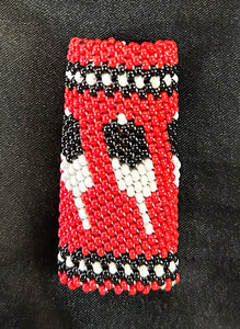 Beaded BIC Lighter Cover