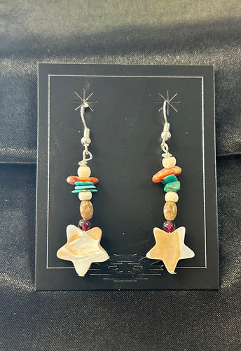 Mother of Pearl Dangle Earrings