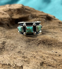 Kingman Turquoise Sterling Silver Rings