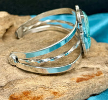 Skyhorse Turquoise Sterling Silver Bracelet