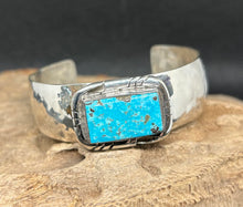 Raindrop Turquoise Sterling Silver Bracelet