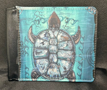 Men's Wallet Dino Kingfisher Artwork