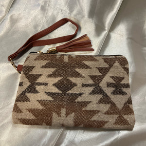 5x8 Native Print Wristlet
