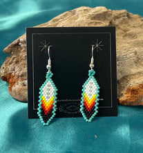 *Brick Stitch Dangle Earrings*