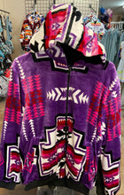 Native Print Adult Hooded Jacket