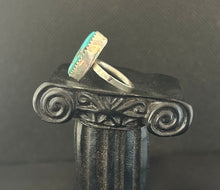 Kingman Turquoise Sterling Silver Ring Sz.5