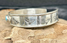 Sleeping Beauty Turquoise Sterling Silver Bracelet