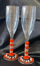 Beaded Wine Glasses