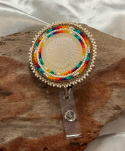 Beaded Badge Reel