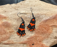 Small Beaded Dangle Earrings