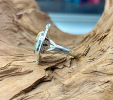 Sterling Silver Ring w/ Palomino Turquoise size 8
