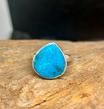 Candalaria Turquoise Sterling Silver Ring  Sz. 8.5