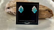 Candelaria Turquoise Sterling Silver Earrings