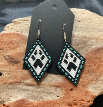 Brick Stitch Dangle Earrings *