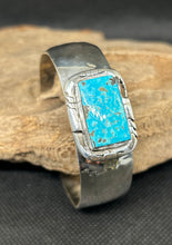 Raindrop Turquoise Sterling Silver Bracelet