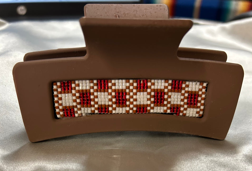 Hair Clips Beaded