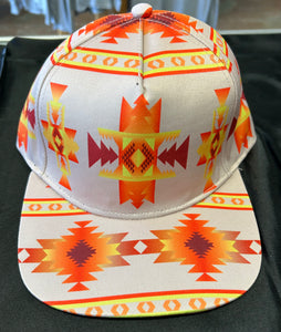 Native Print Hats