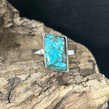 Skyhorse Turquoise Sterling Silver Ring Sz.9.5