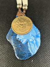 34" Hand-Painted Slate Rock Necklace By: Bill McCulley