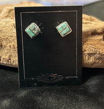 #8 Turquoise Sterling Silver Earrings