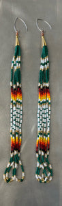 Beaded Dangle Earrings