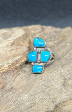 Sleeping Beauty Turquoise Sterling Silver Rings