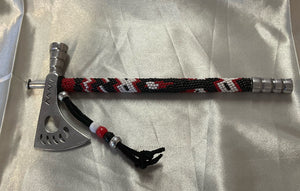 Beaded Hatchet Pipes