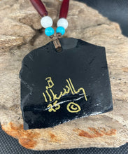 30" Hand-Painted Slate Rock Necklace By: Bill McCulley