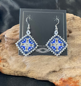 Brick Stitch Dangle Earrings *