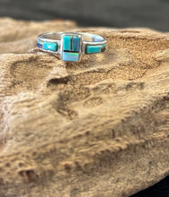 Kingman Turquoise Sterling Silver Rings