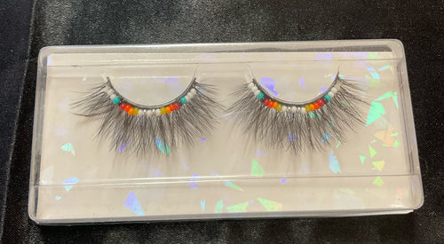Beaded Eyelashes