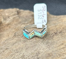 No.8 Turquoise Sterling Silver Rings