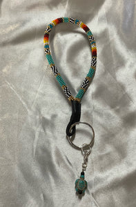 Beaded Wristlet Keychains