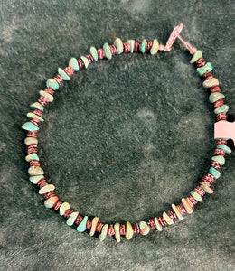 Kingman Chunk Turquoise Bracelet
