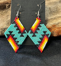 Brick Stitch Dangle Earrings *