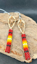 Beaded Stickball Sticks Rear View Mirrow Hanger