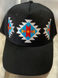 Native Embroidered  Snap Back Ball Cap