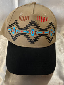 Native Embroidered  Snap Back Ball Cap