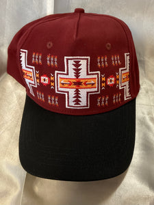 Native Embroidered  Snap Back Ball Cap