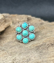 Kingman Turquoise Sterling Silver Rings
