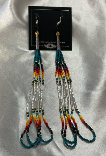 Beaded Dangle Earrings*