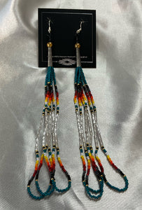 Beaded Dangle Earrings*