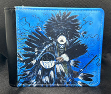 Men's Wallet Dino Kingfisher Artwork